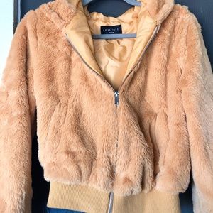 Fuzzy Teddy jacket